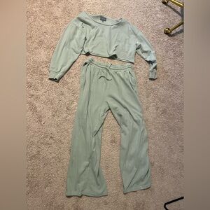 Women's Green Lounge Set